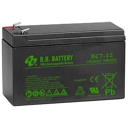 Батарея BB BC 7-12 , 12V 7Ah