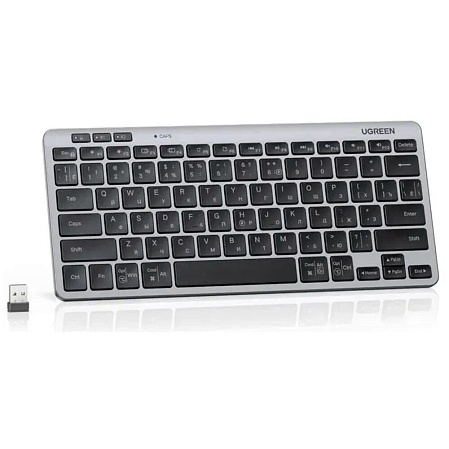 Клавиатура беспроводная Ugreen K551 (75049RU) Black\Grey