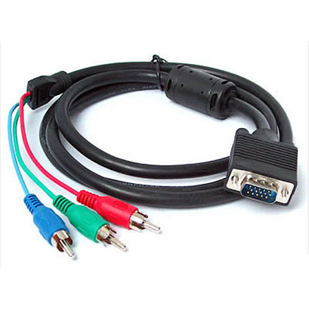 Переходник VGA - 3 RCA