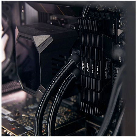 Модуль памяти DIMM 16Gb 2х8Gb DDR4 PC25600 3200MHz Kingston Fury Renegade Black (KF432C16RB2K2/16)