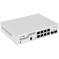 Коммутатор MikroTik CSS610-8G-2S+IN (L2)