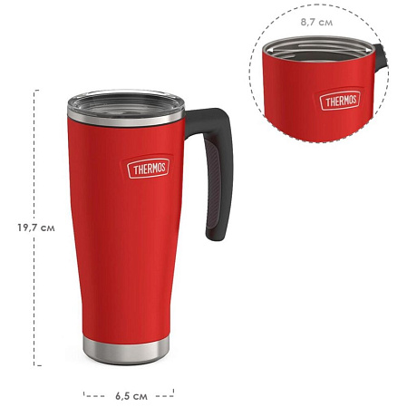 THERMOS Термокружка IS-1164 CR4, красный, 0,53 л.