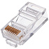 RJ45 коннектор (обжимной) без вставки 10шт