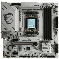 Материнская плата MSI B850M Gaming Plus WIFI6E Socket-AM5 AMD B850 4xDDR5, 4xSATA3, RAID, 2xM.2, 1xPCI-E16x, 7xUSB3.2, 1xUSB3.2 Type C, DP, HDMI, WiFi, 2.5Glan, mATX