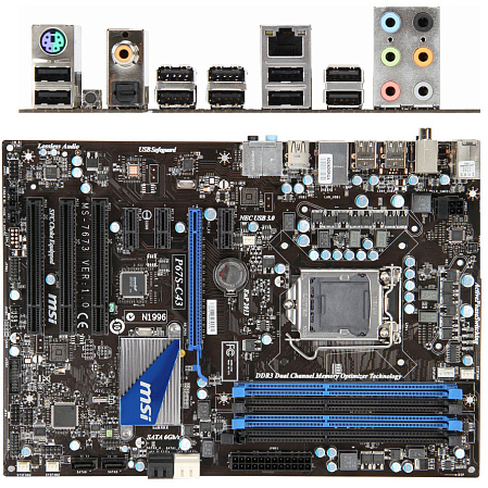 Материнская плата MSI P67S-C43 P67 (B3) Socket-1155 4xDDR3, 2xSATA3, 1xPCI-E16x, GbLAN ATX
