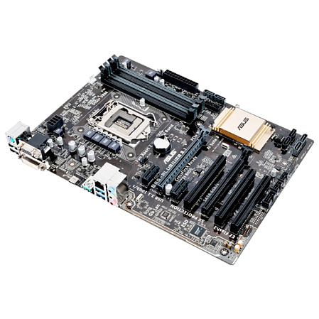 Материнская плата ASUS B85-Plus/USB3.1 B85 Socket-1150 4xDDR3, 4xSATA3, 2xPCI-E16x, 4xUSB3.0, 2xUSB3.1 Glan, ATX