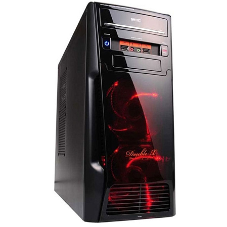 Корпус ATX Miditower GMC Double-X Black