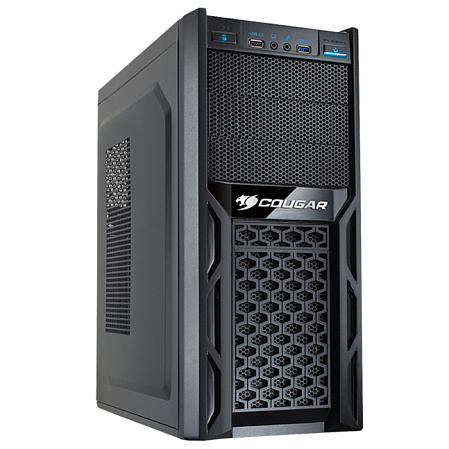 Корпус ATX Miditower Cougar Solution Black