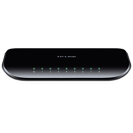 Коммутатор TP-LINK TL-SG1008D неуправляемый 8 портов 10/100/1000Мбит/с