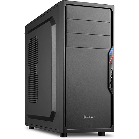 Корпус ATX Miditower Sharkoon VS4-S Black