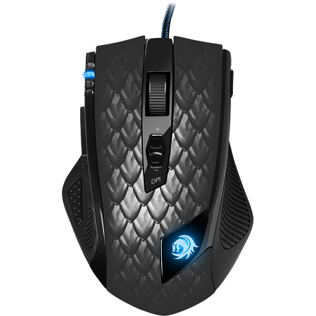 Мышь Sharkoon Drakonia Black проводная