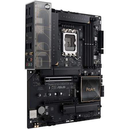 Материнская плата ASUS ProArt B760-Creator WiFi B760 Socket-1700 4xDDR5, 4xSATA3, RAID, 3xM.2, 2xPCI-E16x, 4xUSB3.2, 1xUSB3.2 Type C, DP, HDMI, WiFi, 2xGlan, ATX