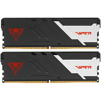 Модуль памяти DIMM 32Gb 2х16Gb DDR5 PC56000 7000MHz Patriot Memory Venom Black (PVV532G700C32K)