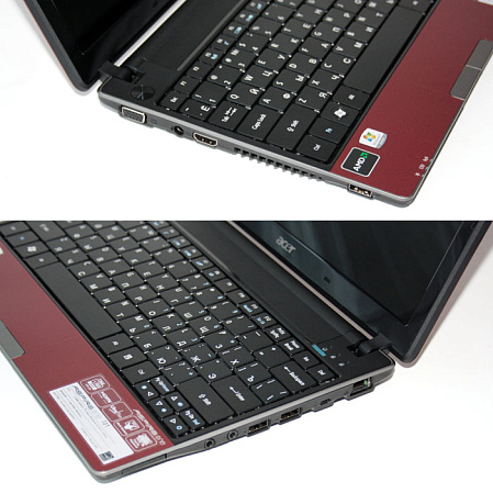 Нетбук Acer Aspire One AO721-148rr AMD K145/2GB/320GB/ATI 4250/WiFi/Cam/11.6"/W7ST 32/red (LU.SB408.009)