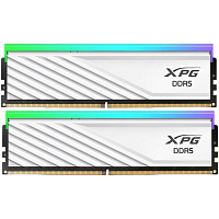 Модуль памяти DIMM 32Gb 2х16Gb DDR5 PC48000 6000MHz ADATA XPG Lancer RGB White (AX5U6000C3616G-DTLABRWH)