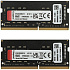 Модуль памяти SO-DIMM DDR4 16Gb (2x8Gb) PC25600 3200Mhz Kingston Fury Impact (KF432S20IBK2/16)