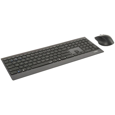 Клавиатура+мышь Rapoo 9500M Wireless Black