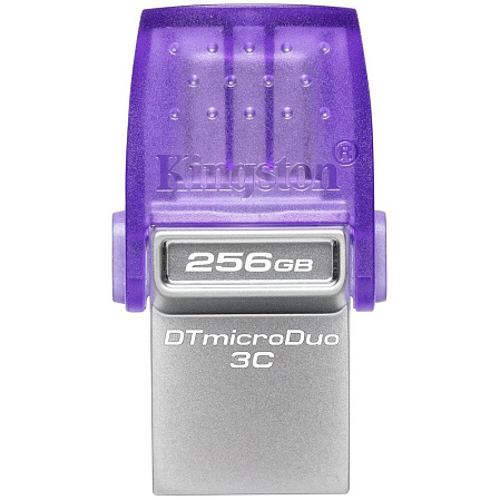 USB Flash накопитель 256GB Kingston DataTraveler microDUO 3C G3  (DTDUO3CG3/256GB) USB 3.0