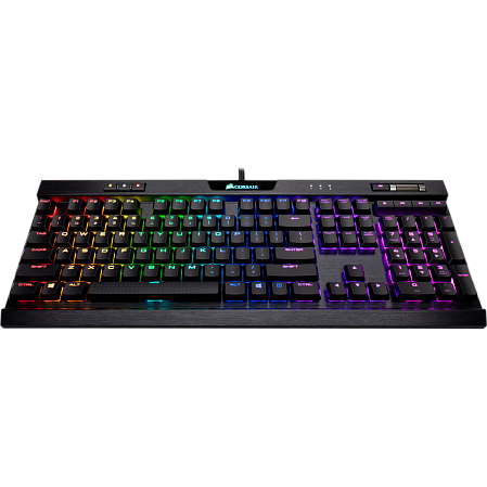 Клавиатура Corsair K70 RGB MK.2  Low Profile Rapidfire (Cherry MX Speed) Black