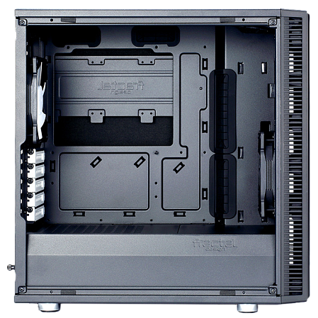 Корпус MicroATX Minitower Fractal Design Mini C Black