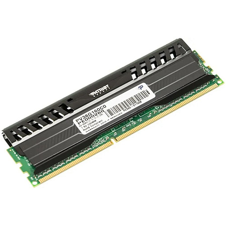 Модуль памяти DIMM 8Gb DDR3 PC12800 1600MHz Patriot Memory Viper 3 Black (PV38G160C0)