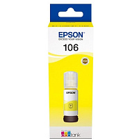 Чернила EPSON 106Y Yellow для L7160/L7180 70мл C13T00R440