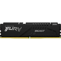 Модуль памяти DIMM 16Gb DDR5 PC41600 5200MHz Kingston Fury Beast Black (KF552C40BB/16)