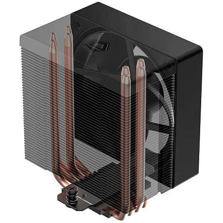 Охлаждение CPU Cooler for CPU ID-COOLING SE-904-XT Black S1155/1156/1150/1200/1700/1851/AM4/AM5