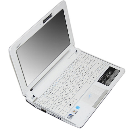 Нетбук Acer Aspire One AO532h-2Ds Atom N450/1/250/10.1"HD/Win 7 Starter/Silver (LU.SAS0D.184)