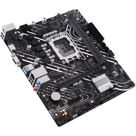 Материнская плата ASUS Prime H610M-K H610 Socket-1700 2xDDR5, 4xSATA3, 1xM.2, 1xPCI-E16x, 2xUSB3.2, D-Sub, HDMI, Glan, mATX