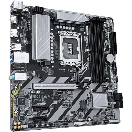 Материнская плата Gigabyte B860M D3HP B860 Soc-1851 4xDDR5, 4xSATA3, RAID, 2хM.2, 1xPCI-E16x, 3xUSB3.2, DP, HDMI, Glan, mATX