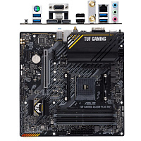 Материнская плата ASUS TUF Gaming A520M-Plus WiFi A520 Socket AM4 4xDDR4, 4xSATA3, RAID, 1xM.2, 1xPCI-E16x, 4xUSB3.2, D-Sub, DVI-D, HDMI, WiFi, Glan, mATX
