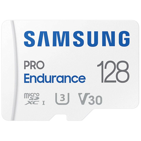 Карта памяти Micro SecureDigital 128Gb SDXC Samsung PRO Endurance class10 UHS-I U3 (MB-MJ128KA)