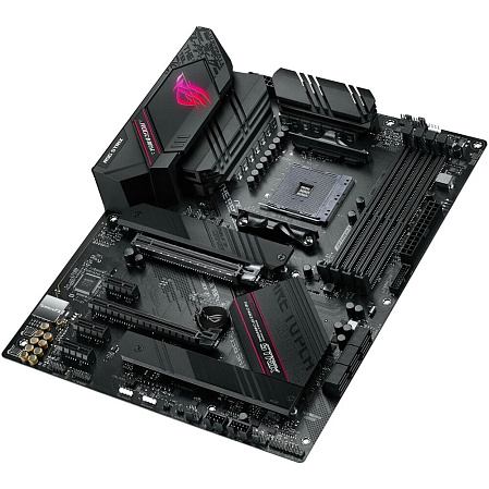 Материнская плата ASUS ROG Strix B550-F Gaming WIFI II B550 Socket AM4 4xDDR4, 6xSATA3, RAID, 2xM.2, 2xPCI-E16x, 5xUSB3.1, 1xUSB3.1 Type C, DP, HDMI, Wi-Fi, Glan, ATX
