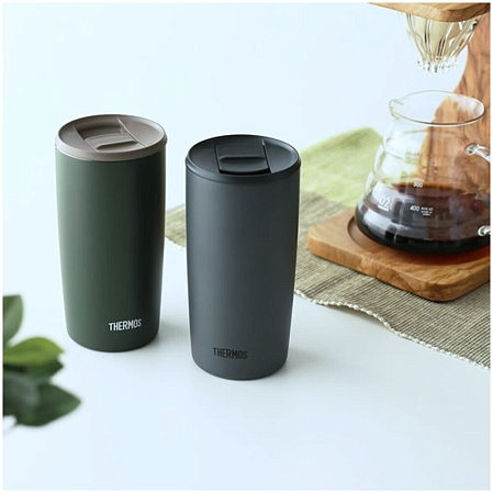 THERMOS Термокружка JDP-501 DGY, темно-серый, 0,5 л.