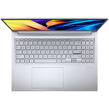 Ноутбук ASUS VivoBook 16X M1603QA-MB252 AMD Ryzen 5 5600H/16Gb/512Gb SSD/16" WUXGA/DOS Transparent Silver