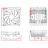 Охлаждение CPU Cooler for CPU ID-COOLING IS-40-XT Black S1155/1156/1150/1151/1200/1700/AM4/AM5