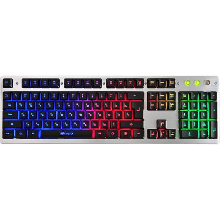 Клавиатура Oklick 770G Iron Force USB Grey