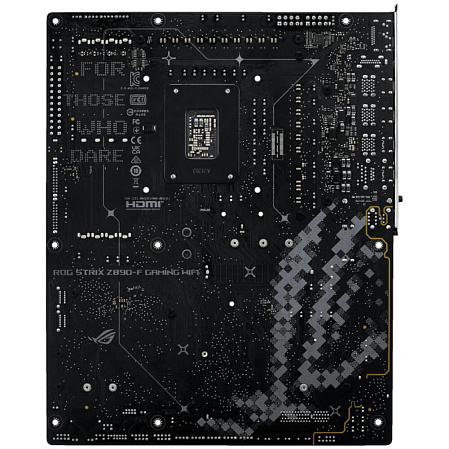 Материнская плата ASUS ROG Strix Z890-F Gaming WiFi Z890 Soc-1851 4xDDR5, 4xSATA3, RAID, 5хM.2, 2xPCI-E16x, 10xUSB3.2, 2xUSB3.2 Type C, DP, HDMI, WiFi, 2.5Glan, ATX