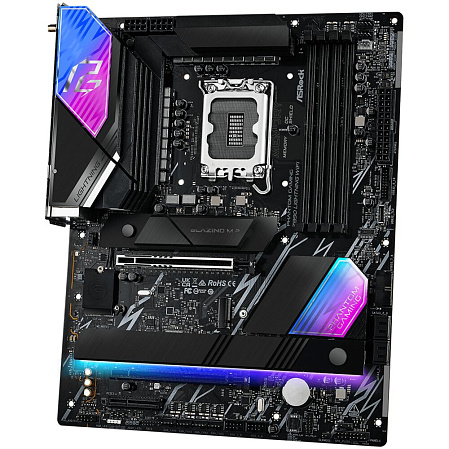Материнская плата ASRock Z890 Lightning WiFi Z890 Soc-1851 4xDDR5, 4xSATA3, RAID, 4хM.2, 3xPCI-E16x, 6xUSB3.2, 2xUSB3.2 Type C, HDMI, WiFi, 2.5Glan, ATX