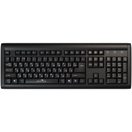 Клавиатура Oklick 120M Black PS/2