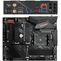 Материнская плата Gigabyte B550 AORUS Elite AX V2 Socket-AM4 AMD B550 4xDDR4, 4xSATA3, RAID, 2xM.2, 3xPCI-E16x, 5xUSB3.2, DP, HDMI, WI-Fi, Glan, ATX Ret