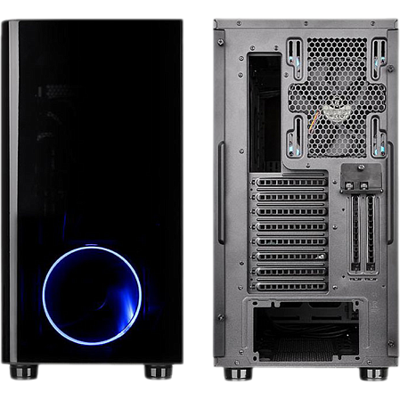 Корпус ATX Miditower Thermaltake View 31 Tempered Glass (CA-1H8-00M1WN-00) Black