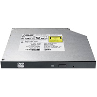 Привод оптический DVD±R/±RW ASUS SDRW-08U1MT (slim) 9.5mm  Black SATA