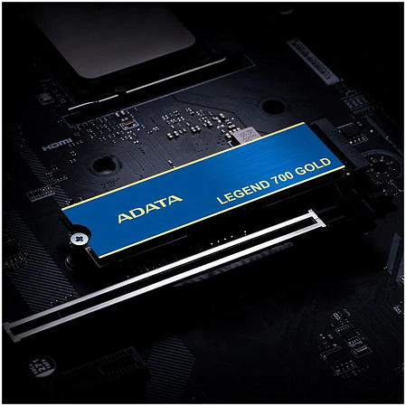 Внутренний SSD-накопитель 2048Gb A-Data Legend 700 Gold SLEG-700G-2TCS-S48 M.2 2280 PCIe NVMe 3.0 x4