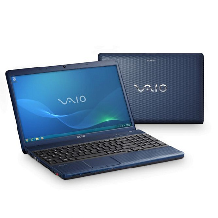 Ноутбук Sony VPC-EH2M1R/L i5-2430M/4GB/500GB/NV 410M/DVD/15.5"/WF/BT/Win7 HP64 blue