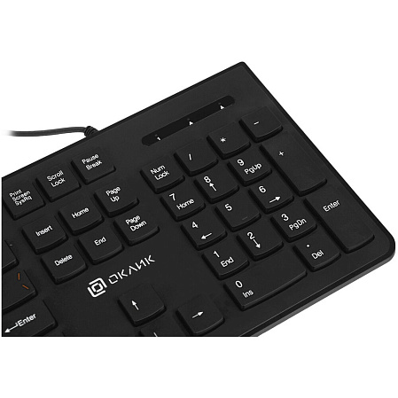 Клавиатура Oklick 505M Black slim