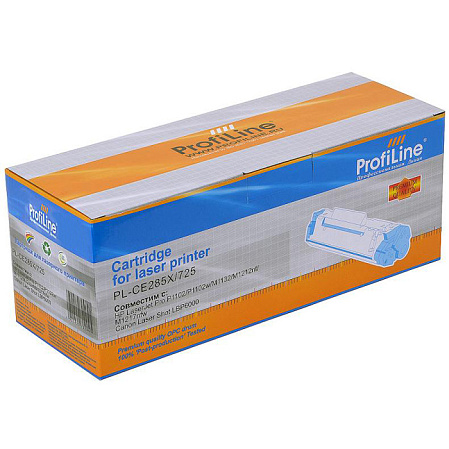 Картридж ProfiLine PL- CE285X для HP LJ Pro P1102/P1102w/M1132/M1212nf/М1217 Canon Laser Shot LBP6000 (2300стр)