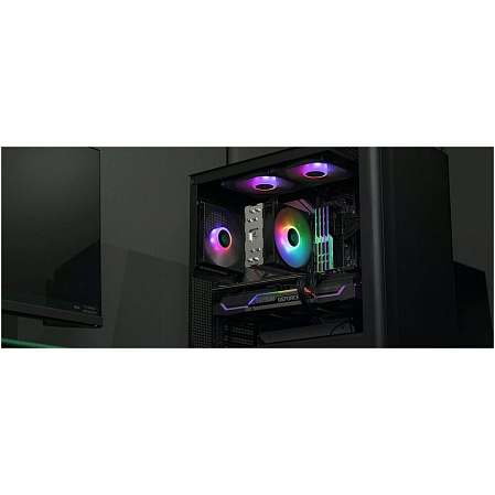 Охлаждение CPU Cooler for CPU Deepcool AG400 LED 220W 1155/1156/1150/1700/2011/2066/AM4/AM5