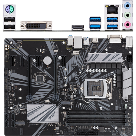 Материнская плата ASUS Prime Z370-P II Socket-1151v2 4xDDR4, 4xSATA3, RAID, 2xM.2, 2xPCI-E16x, 4xUSB3.0, DVI-D, HDMI, Glan, ATX